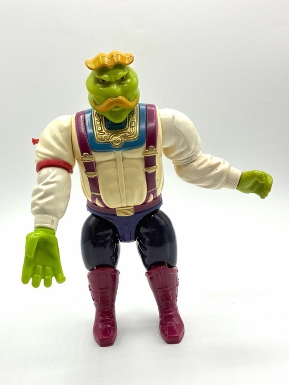 Vintage 1986 Mattel Filmation Bravestarr Handle Bar 8" Action Figure